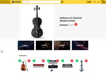 Müzik Aletleri online satış sitesi