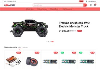 RC Model Araç E-ticaret Satış Sitesi