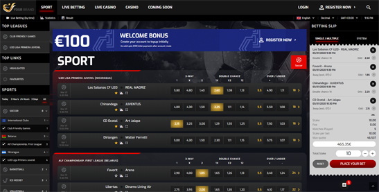 Professional Theme Sports Homepage